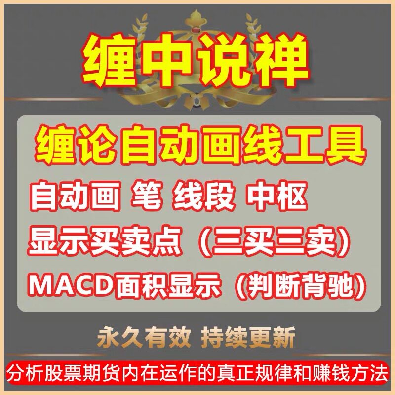 缠论自动画线工具指标画笔中枢实战背驰交易系统手机版买卖点