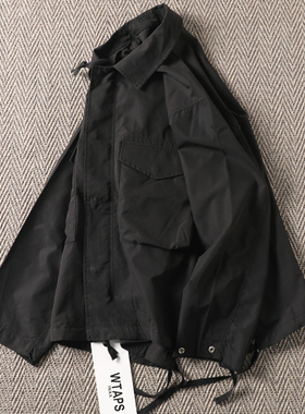 WTAPS INXX原创国潮宽松军事上衣日系工装翻领休闲长袖外套夹克男