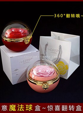 轻奢高级感旋转珠宝饰品包装创意