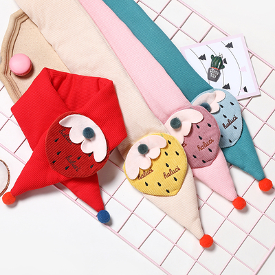 儿童围巾男童女童秋冬保暖围脖