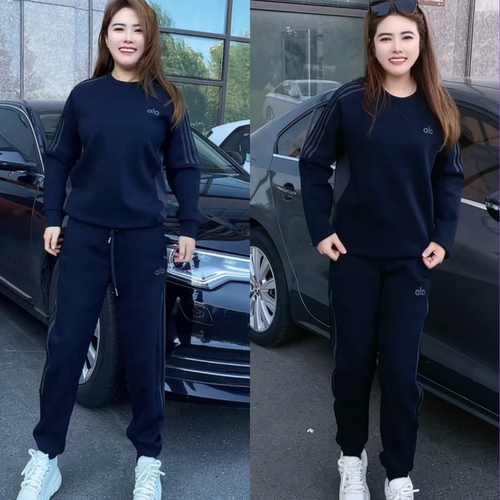 秋季男士运动条纹套装