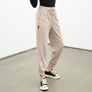 百搭显瘦哈伦裤 香依雅园2026春季 高腰休闲韩版 200斤大码 36119 新款