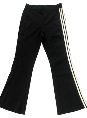 香依雅园 2023秋季新款200斤胖MM大码高腰休闲微喇裤女38016