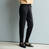 2025冬季 新款 200斤大码 香依雅园 高腰直筒休闲宽松哈伦裤 女69056
