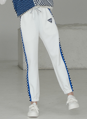 香依雅园休闲裤女装秋季新款高腰200斤大码胖MM百搭哈伦裤28060