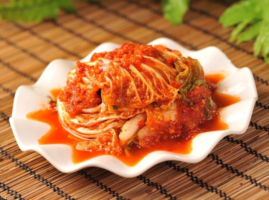 鸡西吉峰辣白菜手工朝鲜辣白菜鸡西辣菜泡菜2500g5袋装包邮