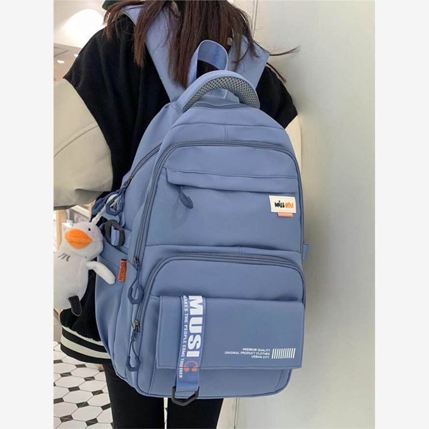 初中学生书包女大容量高中生双肩包轻量化减重结实耐用的小学女生