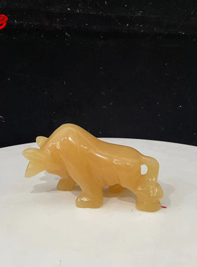 美玉轩阁玉保平安中式生肖牛