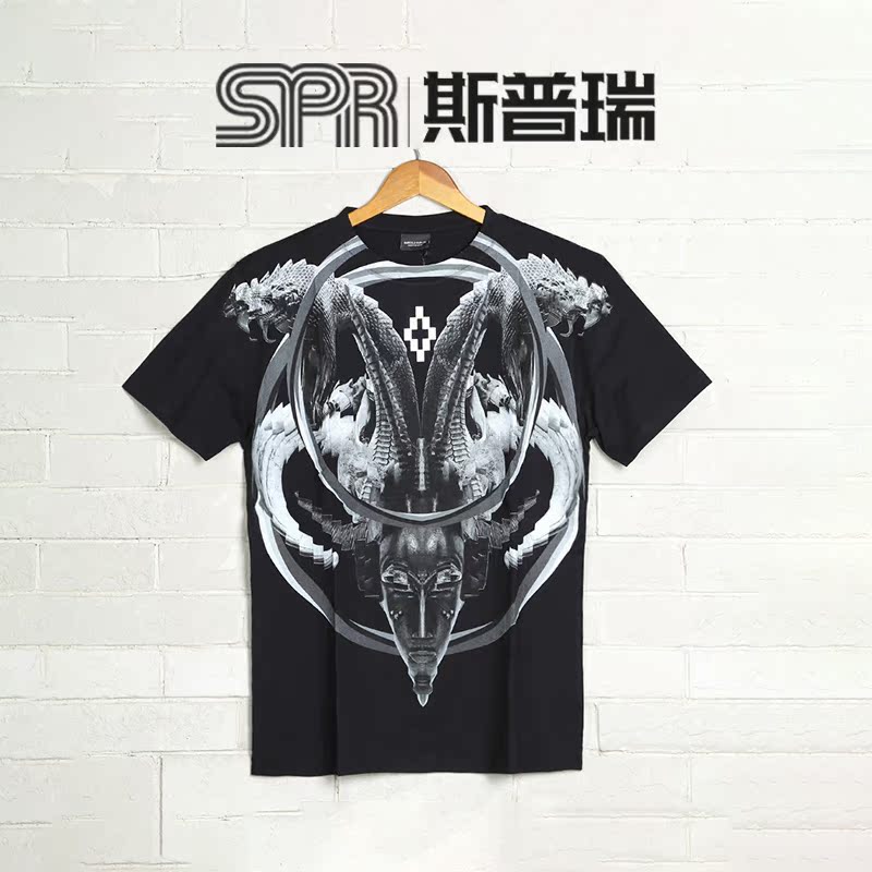 斯普瑞 MARCELO BURLON MB 翅膀男士T恤CMAA018S16001026清仓特价|msdalam kategori Pakaian Lelaki, baju-T - dari Buy2taobao.com untuk memberikan perkhidmatan ejen Taobao profesional membeli