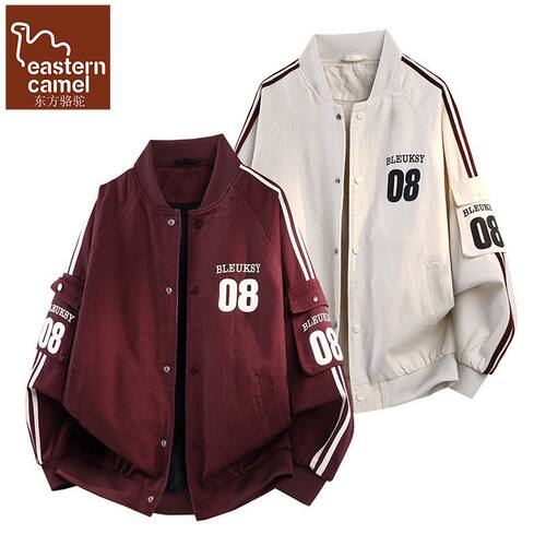 东方骆驼多巴胺棒球服新款