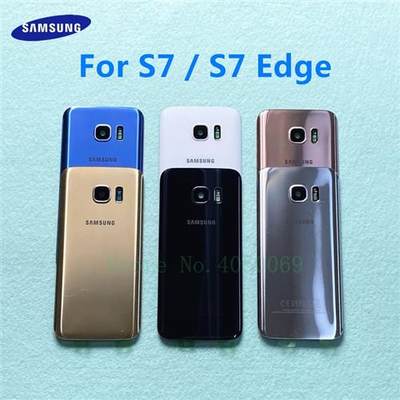 SAMSUNG Galaxy S7 G930 G930F S7 EDGE G935F G935F Back Glass