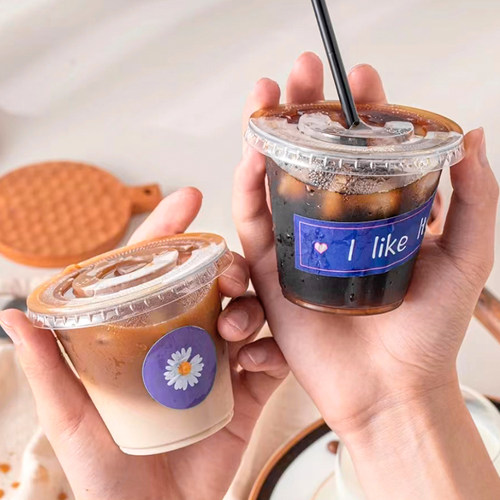 180ml迷你奶茶塑料杯蛋糕透明