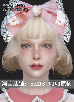 模拟人生4人物mod丨女丨爱丽丝丨外网衣服发型皮肤化妆sims4补丁