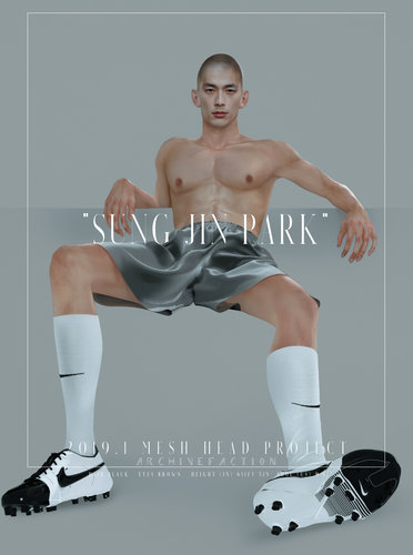 模拟人生4人物mod丨男丨SG丨仿真人衣服化妆皮肤 Sims4补丁 - 封面