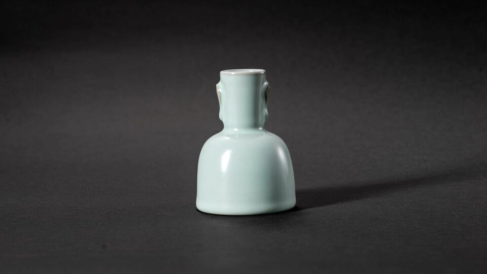 官方正品东道汝窑听观照茶座摆件配件天青色开片茶具精品礼盒装