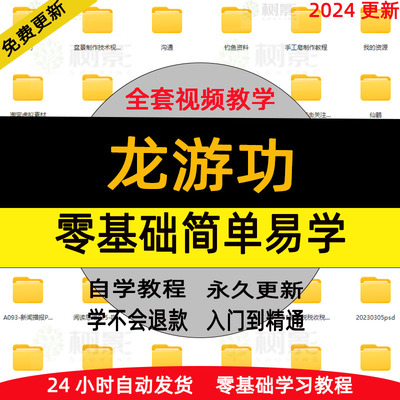 龙游功养生健身操长寿术运动视频教程全套从入门到精通技巧培训学