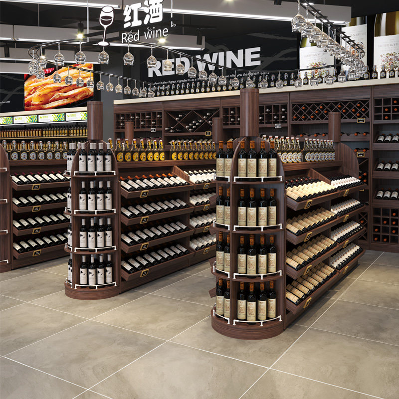 佳晨信红酒柜展示柜酒庄酒窖高档红酒展柜陈列超市便利店货架木质,商业/办公家具,展示柜/陈列柜/展示架/货柜,淘宝优惠券,粉丝福利购,淘宝优惠卷