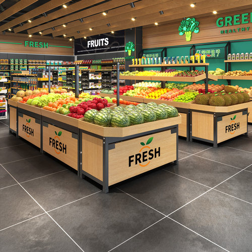 佳晨信连锁水果蔬菜货架