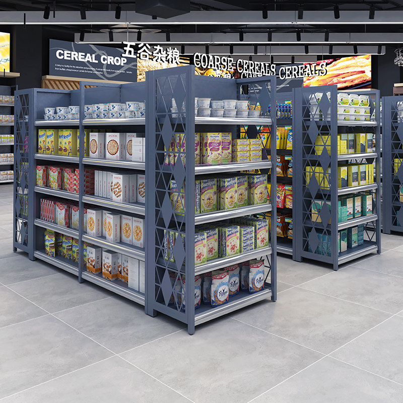 佳晨信超市货架展示架便利店新款置物架商用多层货柜单面双面中岛,商业/办公家具,超市货架,淘宝优惠券,粉丝福利购,淘宝优惠卷
