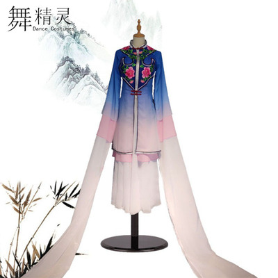 忆青衣舞蹈服京剧演出服水袖表演