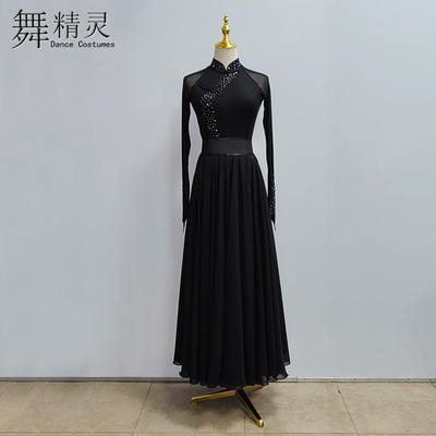 蒙族大摆裙蒙古舞艺考演出服飘逸