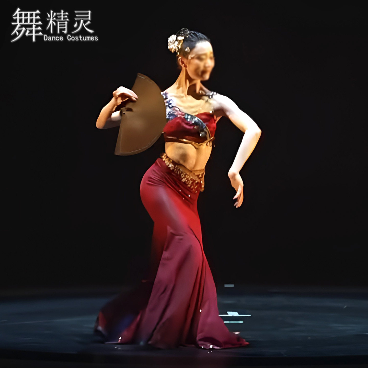 桃李杯傣族舞剧目秋瑟舞蹈服艺考