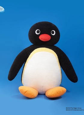 正版山莫pingu企鹅公仔挂件大号玩偶抱枕送女生闺蜜可爱毛绒玩具
