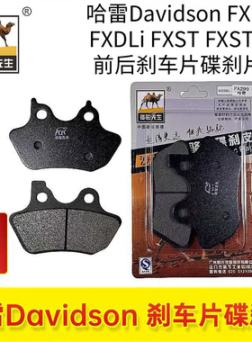 适配哈雷Davidson FXDi FXDLi FXST FXSTB前后刹车片骆驼制动GF级