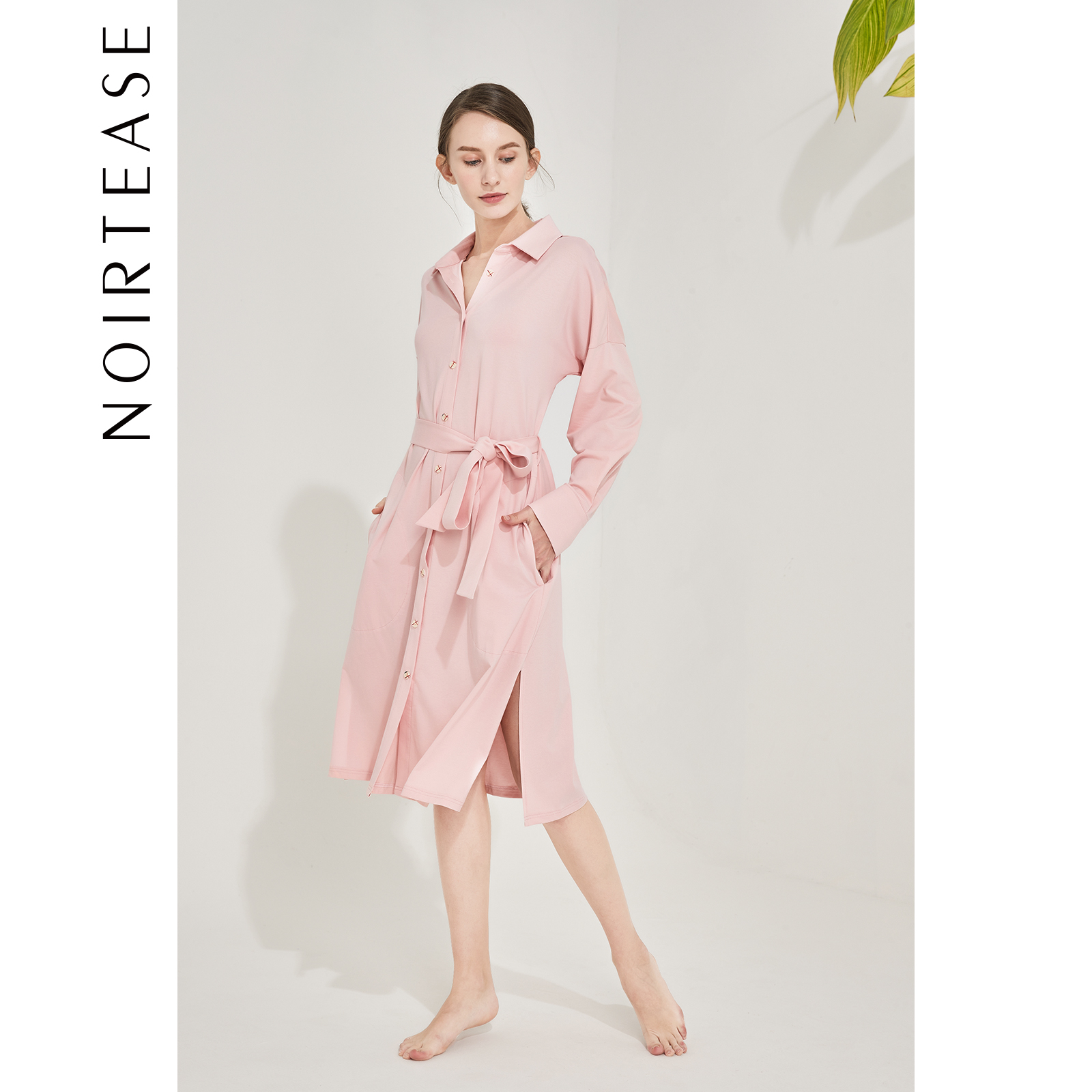 noirtease宽松长袖休闲风家居服