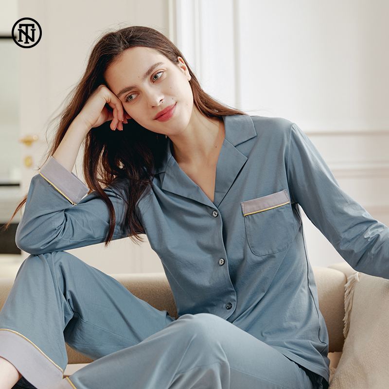 noirtease性感春秋家居服套装