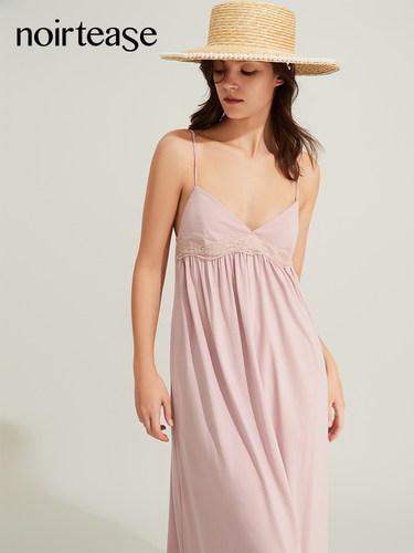 夏季薄款性感蕾丝睡裙女士