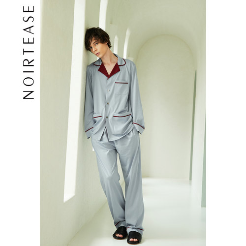 noirtease男士宽松全棉春秋睡衣