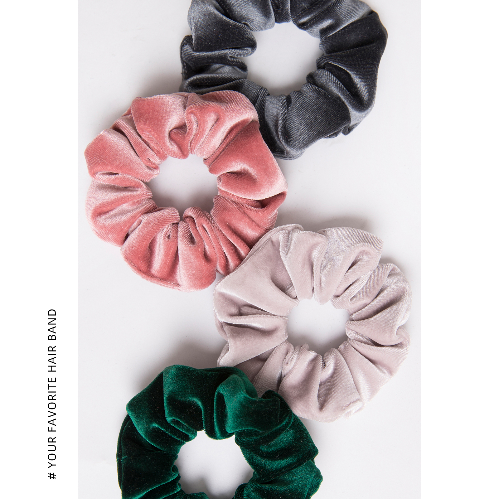 Noirtease优雅丝质丝绒桑蚕丝多色多款发带粉丝福利购可爱发圈女