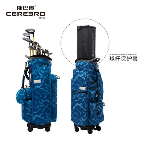 CEREBRO/斯巴诺新款首发高尔夫球包男女万向四轮拖轮球包送防雨罩