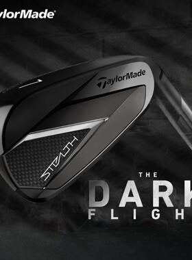 TaylorMade泰勒梅高尔夫球杆新款STEALTH暗影黑武士限量款铁杆组