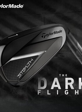 TaylorMade泰勒梅高尔夫球杆新款STEALTH暗影黑武士限量款铁杆组