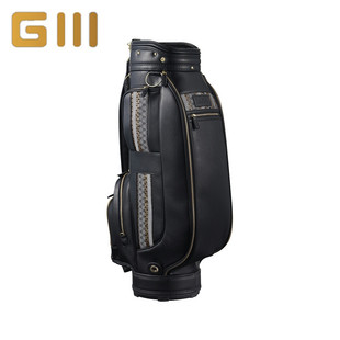 GIII神之鞭高尔夫球包golf皮革防水男士 日本正品 标准套杆包车载包