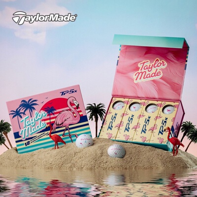 泰勒梅限量火烈鸟TP5高尔夫球