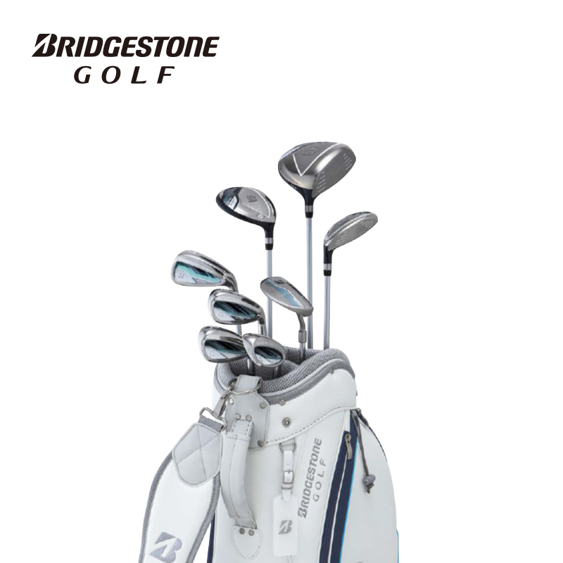 普利司通(Bridgestone)高尔夫球杆女式套杆专为女士设计 全套新品