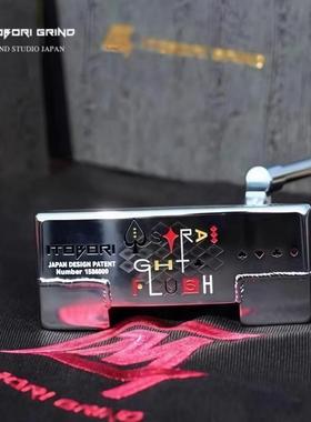 新款正品Itobori一刀雕扑克牌高尔夫推杆宽直条一字推杆稳定