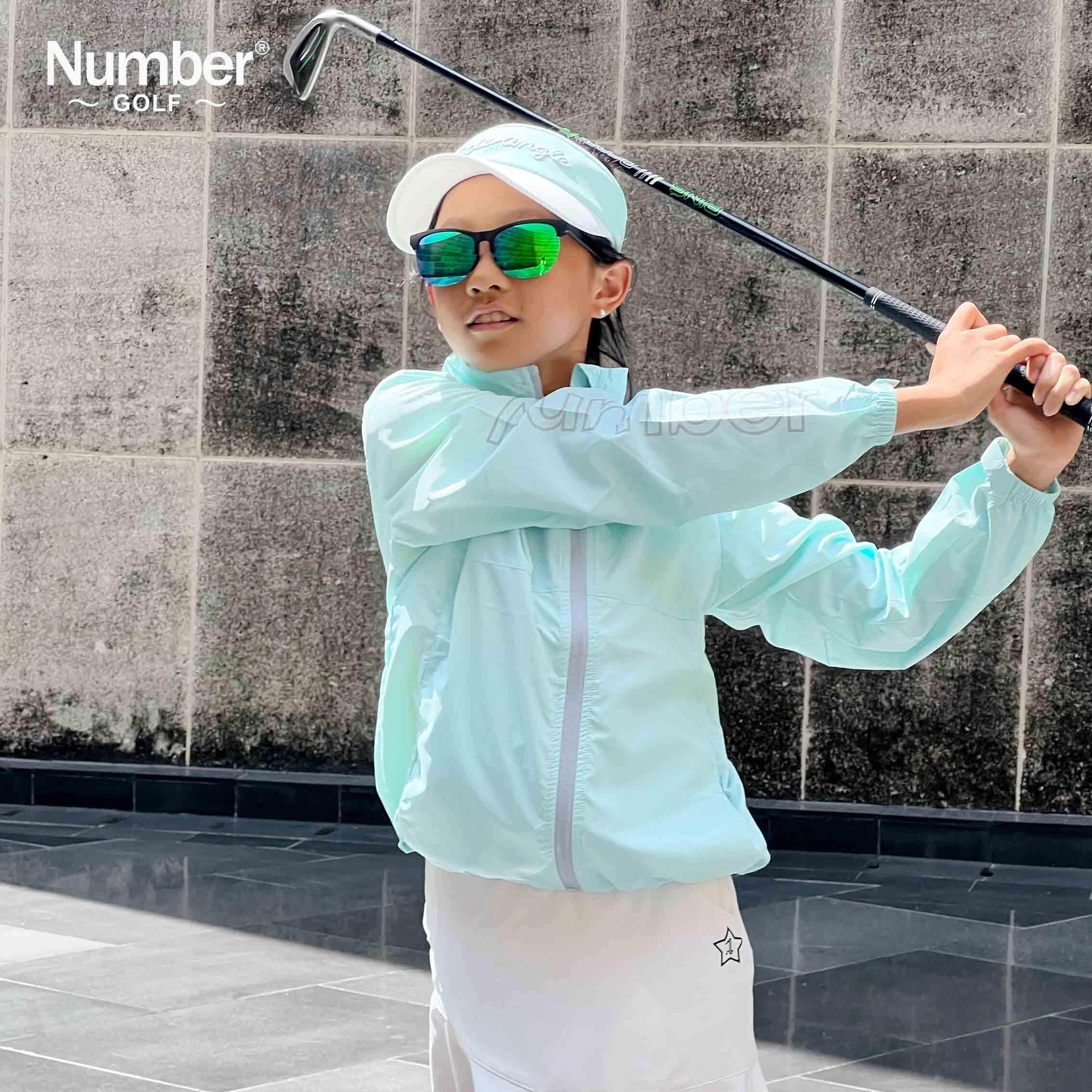 Number高尔夫服装女士风衣儿童秋季防风防晒运动外套ANB-C1523004