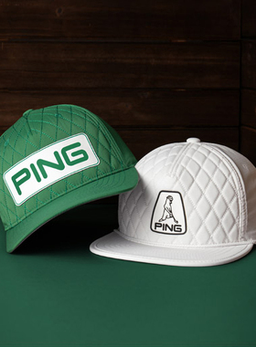 正品PING高尔夫球帽golf大师赛限量版运动遮阳帽有顶鸭舌帽新款