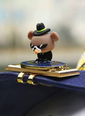 大阪熊日本SNIPE高尔夫帽夹裤夹Golf Mark球位标配件球口袋夹