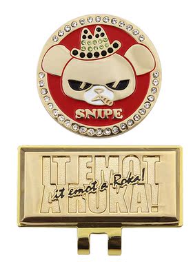 日本SNIPE高尔夫球位标22全新SP213CM城市猎人新品Golf马克mark款