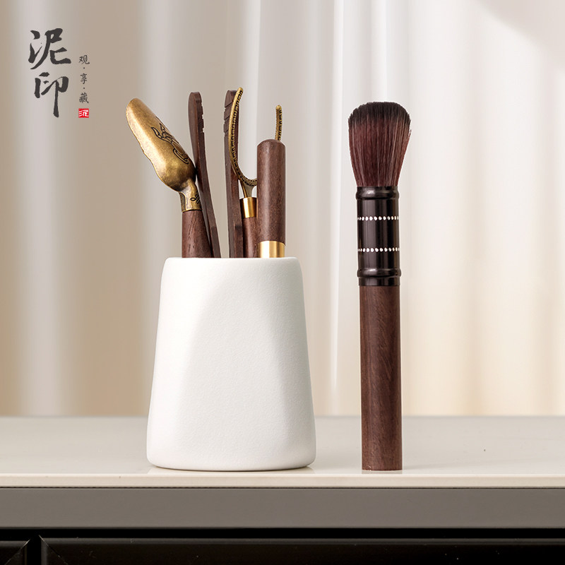 泥印茶艺泡茶茶道茶具配件功夫茶六君子桶套装高端高档轻奢收纳筒,餐饮具,茶道/零配,淘宝优惠券,粉丝福利购,淘宝优惠卷