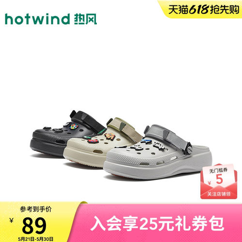 2026年夏季新款男士时尚洞洞鞋