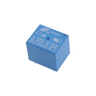 松乐继电器SRD-03V05V 06 09 12V24VDC-SL-A/SL-C 10A 4脚 5脚