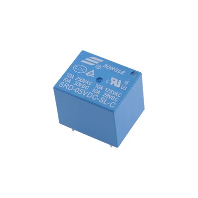 松乐继电器SRD-03V05V 06 09 12V24VDC-SL-A/SL-C 10A 4脚 5脚