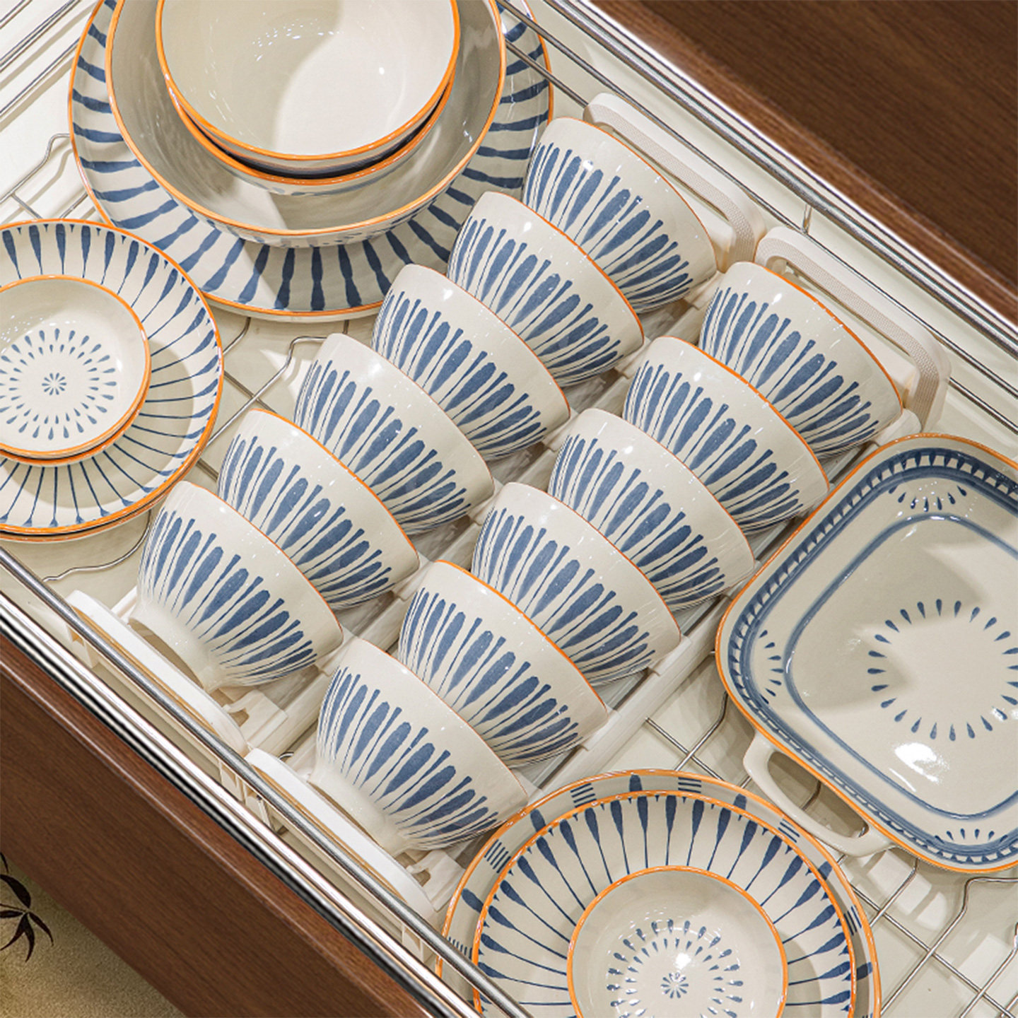 【侘寂复古中古风治愈力餐具】