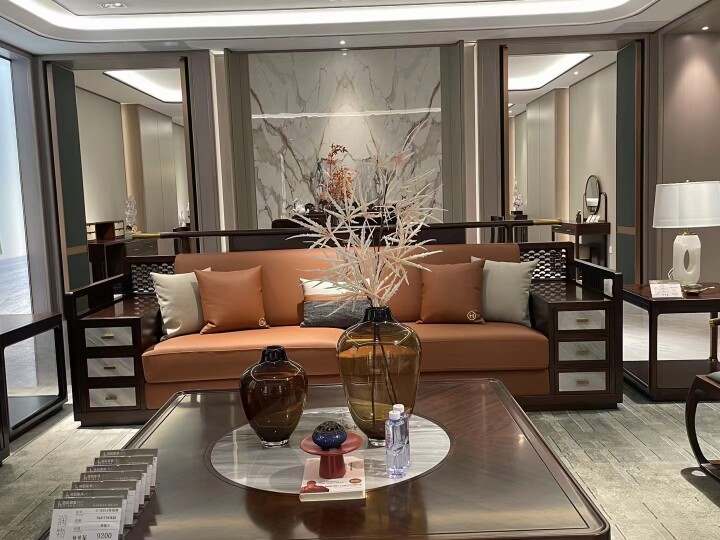 信和家具  11年淘宝老店，和悦布垫沙发一人位样品，拍前咨询